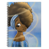 Afrikaanse Amerikaanse vrouw Notitieboek (Voorkant)