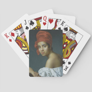 Afrikaanse Amerikaanse vrouw Pokerkaarten