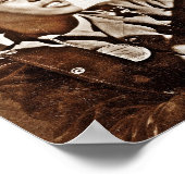 Afrikaanse Amerikaanse vrouwelijke patriotten Poster (Hoek)