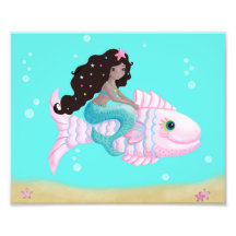 Afrikaanse Amerikaanse zeemeermin