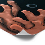 Afrikaanse Amerikaanse zeemeermin Poster (Hoek)