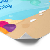 Afrikaanse Amerikaanse Zeemeerminnelijke meisjes B Poster (Hoek)