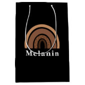 Afrikaanse Amerikaanse zwarte geschiedenis maand M Medium Cadeauzakje (Voorkant)