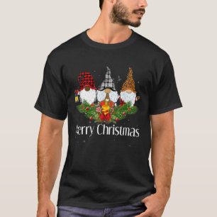Afrikaanse Amerikaanse zwarte kerst T-shirt