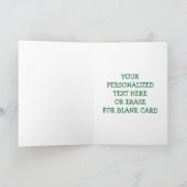 Afrikaanse Amerikaanse zwarte kerstman Feestdagen Kaart (Binnen)