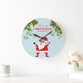 Afrikaanse Amerikaanse zwarte kerstman Grote Klok (Huis)