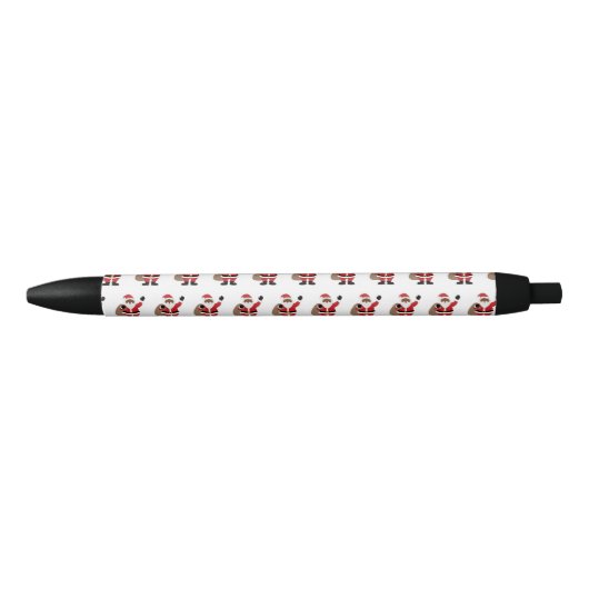 Afrikaanse Amerikaanse zwarte kerstman Inkt Pen (Voorkant)