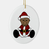 -Afrikaanse Baby Santa Ornament (Rechts)