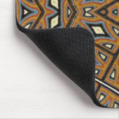 Afrikaanse Bakstenen Kaleidoscoop Muismat (Hoek)