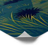 Afrikaanse Baobab bomen Poster (Hoek)