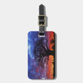 Afrikaanse baobabboom, Adansonia digitata, 2 Bagagelabel (Voorkant verticaal)