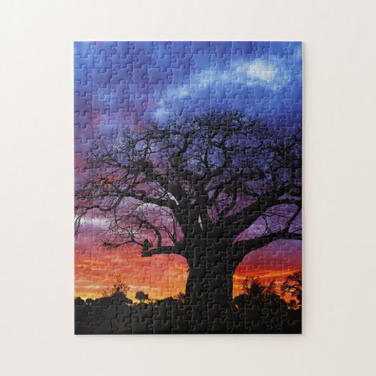 Afrikaanse baobabboom, Adansonia digitata 2 Legpuzzel (Verticaal)