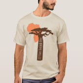 Afrikaanse Baobabboom T-shirt (Voorkant)