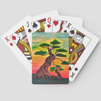 Afrikaanse baobabs pokerkaarten