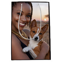 Afrikaanse Basenji lege kaart