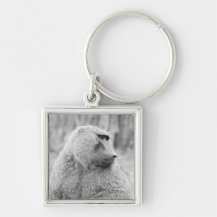 Afrikaanse baviaan sleutelhanger