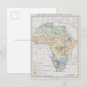 Afrikaanse beschavingen briefkaart (Voorkant / Achterkant)