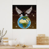 Afrikaanse beschermengel poster (Keuken)