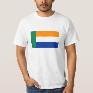 Afrikaanse bevolking etnische vlag t-shirt