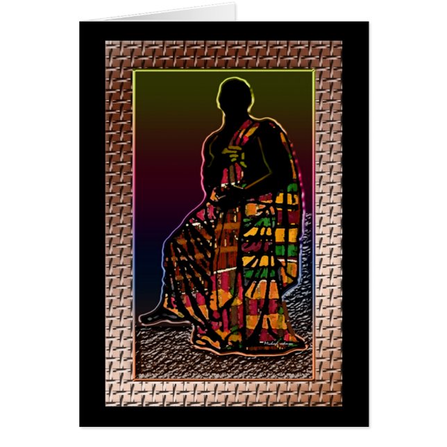 Afrikaanse biddende man (Voorkant)