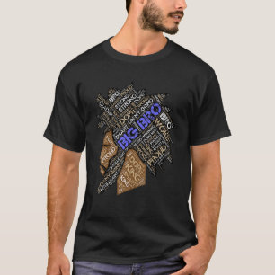 Afrikaanse Big Bro oudere broer T-shirt