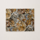 Afrikaanse Bigcats Legpuzzel (Horizontaal)