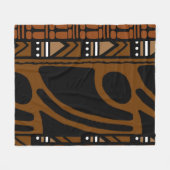 Afrikaanse Bogolan decoratieve deken (Voorkant (Horizontaal))