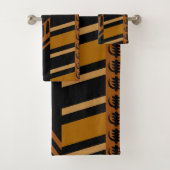Afrikaanse Bogolan Design Handdoek Set (Insitu)