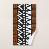 Afrikaanse Bogolan Gedrukte Badhanddoek Set Bad Handdoek (Handdoek)
