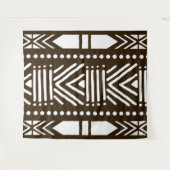 Afrikaanse Bogolan Tapestry Wandkleed (Voorkant (horizontaal))