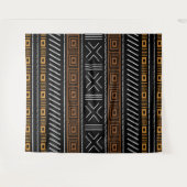 Afrikaanse Bogolan Tapestry Wandkleed (Voorkant (horizontaal))