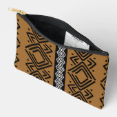 Afrikaanse Bogolan Tribal Design Pouch Etui (Open)