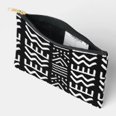 Afrikaanse Bogolan Tribal Design Pouch Etui (Open)