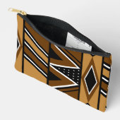 Afrikaanse Bogolan Tribal Design Pouch Etui (Open)