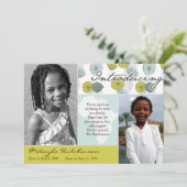 Afrikaanse boodschap: Retro Puffs Aankondiging (Staand voorkant)