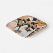 Afrikaanse Borden voor damespapier - Kunststijlsch Papieren Bordje (Gebogen)