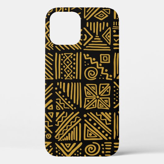 Afrikaanse botsing: etnische stam naadloos. Case-Mate iPhone case (Achterkant)