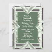 Afrikaanse bruiloft herdacht kaart (Voorkant)