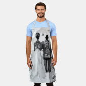 Afrikaanse bruiloft schort (Gedragen)