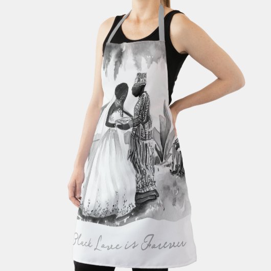 Afrikaanse bruiloft schort (Insitu)