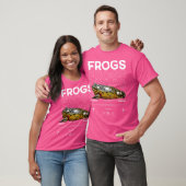 Afrikaanse Bullfrog Streetwear Frog Keeper T-shirt (Unisex)