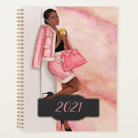 Afrikaanse CEO Boss Woman Planner (Voorkant)