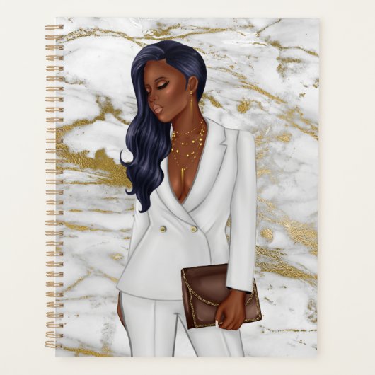 Afrikaanse CEO Boss Woman Planner (Voorkant)