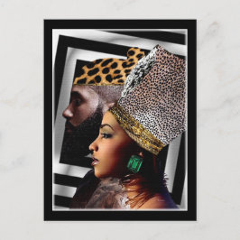 Afrikaanse ceremonie briefkaart