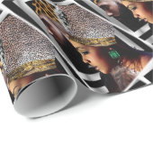 Afrikaanse ceremonie cadeaupapier (Rol Hoek)