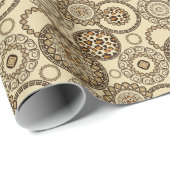 Afrikaanse cheetah huidpatroon 3 cadeaupapier (Rol Hoek)