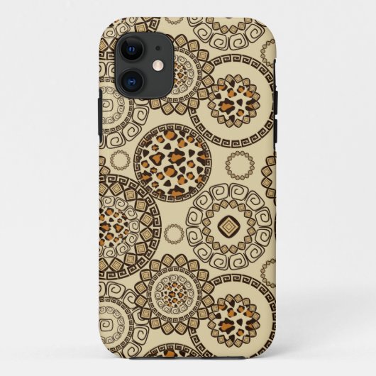 Afrikaanse cheetah huidpatroon 3 Case-Mate iPhone case (Achterkant)