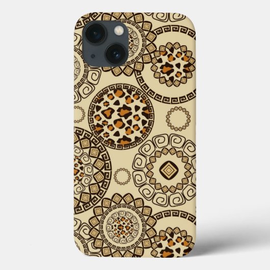 Afrikaanse cheetah huidpatroon 3 Case-Mate iPhone case (Achterkant)
