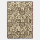 Afrikaanse cheetah huidpatroon 3 deken (Voorkant Verticaal)