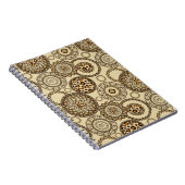 Afrikaanse cheetah huidpatroon 3 notitieboek (Rechterzijde)